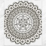 Vector Mandala Drawing Decoration Canvas 20  x 24 