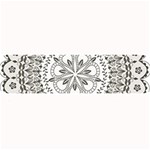 Vector Mandala Drawing Decoration Large Bar Mat