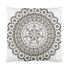 Vector Mandala Drawing Decoration Standard Cushion Case (Two Sides) from ArtsNow.com Back