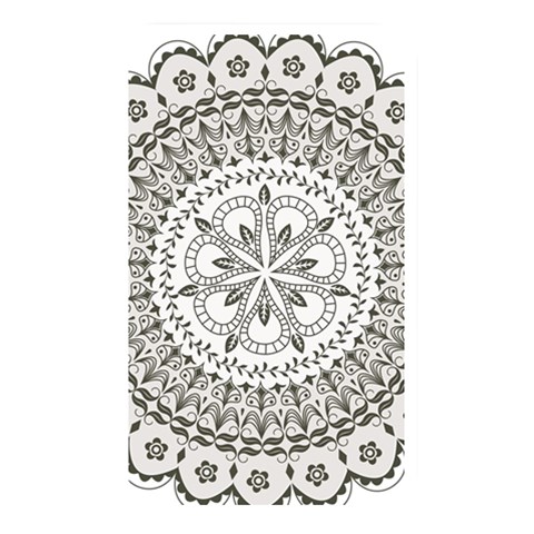 Vector Mandala Drawing Decoration Memory Card Reader (Rectangular) from ArtsNow.com Front