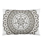 Vector Mandala Drawing Decoration Pillow Case (Two Sides)