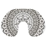 Vector Mandala Drawing Decoration Travel Neck Pillow