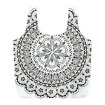 Vector Mandala Drawing Decoration Full Print Recycle Bag (L)