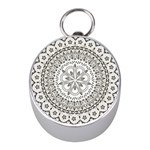 Vector Mandala Drawing Decoration Mini Silver Compasses