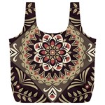 Seamless Pattern Floral Flower Full Print Recycle Bag (XXL)