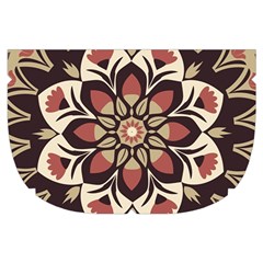 Seamless Pattern Floral Flower Make Up Case (Small) from ArtsNow.com Side Right