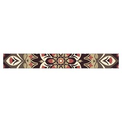 Seamless Pattern Floral Flower Make Up Case (Small) from ArtsNow.com Zipper Tape Front
