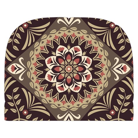 Seamless Pattern Floral Flower Make Up Case (Large) from ArtsNow.com Front