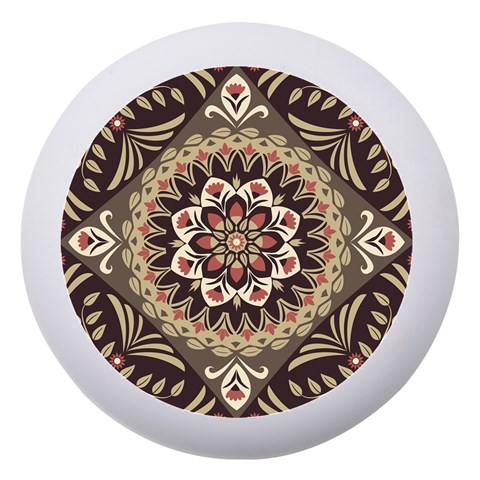 Seamless Pattern Floral Flower Dento Box with Mirror from ArtsNow.com Front