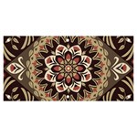 Seamless Pattern Floral Flower Banner and Sign 6  x 3 