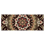 Seamless Pattern Floral Flower Banner and Sign 8  x 3 