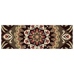 Seamless Pattern Floral Flower Banner and Sign 9  x 3 