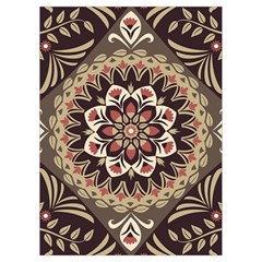 Seamless Pattern Floral Flower Playing Cards Single Design (Rectangle) with Custom Box from ArtsNow.com Card