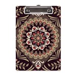 Seamless Pattern Floral Flower A5 Acrylic Clipboard