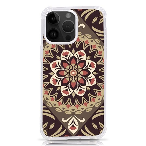 Seamless Pattern Floral Flower iPhone 14 Pro Max TPU UV Print Case from ArtsNow.com Front