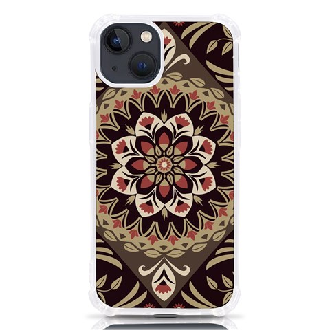 Seamless Pattern Floral Flower iPhone 13 TPU UV Print Case from ArtsNow.com Front