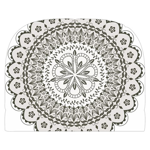 Vector Mandala Drawing Decoration Make Up Case (Small) from ArtsNow.com Front