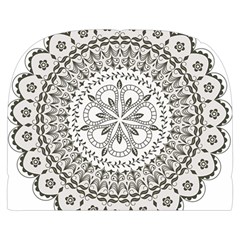 Vector Mandala Drawing Decoration Make Up Case (Small) from ArtsNow.com Back