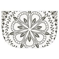 Vector Mandala Drawing Decoration Make Up Case (Small) from ArtsNow.com Side Right