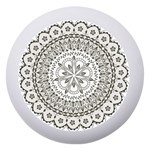 Vector Mandala Drawing Decoration Dento Box with Mirror