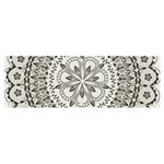 Vector Mandala Drawing Decoration Banner and Sign 6  x 2 