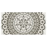 Vector Mandala Drawing Decoration Banner and Sign 8  x 4 