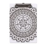 Vector Mandala Drawing Decoration A5 Acrylic Clipboard