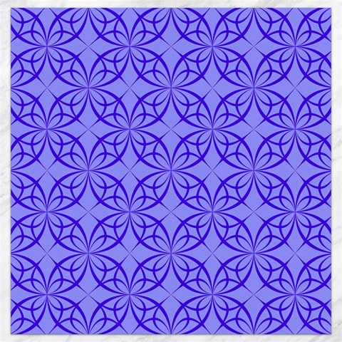 Decor Pattern Blue Curved Line Canvas 16  x 16  from ArtsNow.com 15.2 x15.41  Canvas - 1