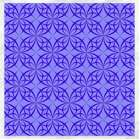 Decor Pattern Blue Curved Line Canvas 20  x 20  from ArtsNow.com 19 x19.27  Canvas - 1
