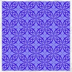 Decor Pattern Blue Curved Line Canvas 20  x 20 