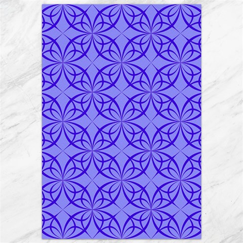 Decor Pattern Blue Curved Line Canvas 20  x 30  from ArtsNow.com 19.62 x28.9  Canvas - 1