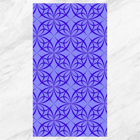 Decor Pattern Blue Curved Line Canvas 40  x 72  from ArtsNow.com 39.28 x69.23  Canvas - 1