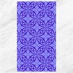 Decor Pattern Blue Curved Line Canvas 40  x 72 