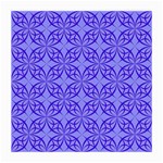 Decor Pattern Blue Curved Line Medium Glasses Cloth (2 Sides)