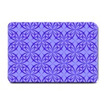 Decor Pattern Blue Curved Line Small Doormat
