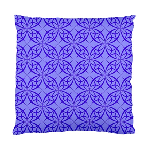 Decor Pattern Blue Curved Line Standard Cushion Case (Two Sides) from ArtsNow.com Front