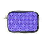 Decor Pattern Blue Curved Line Coin Purse