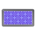Decor Pattern Blue Curved Line Memory Card Reader (Mini)