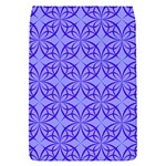 Decor Pattern Blue Curved Line Removable Flap Cover (S)