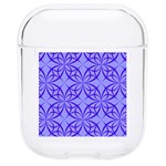 Decor Pattern Blue Curved Line Hard PC AirPods 1/2 Case
