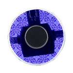 Decor Pattern Blue Curved Line On-the-Go Memory Card Reader