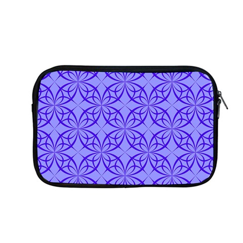 Decor Pattern Blue Curved Line Apple MacBook Pro 13  Zipper Case from ArtsNow.com Front