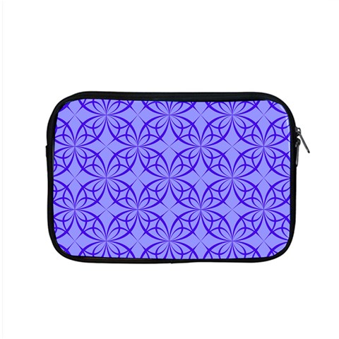 Decor Pattern Blue Curved Line Apple MacBook Pro 15  Zipper Case from ArtsNow.com Front
