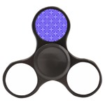 Decor Pattern Blue Curved Line Finger Spinner