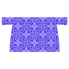 Decor Pattern Blue Curved Line Wristlet Pouch Bag (Small) from ArtsNow.com Back