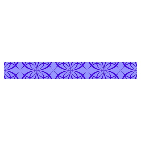 Decor Pattern Blue Curved Line Make Up Case (Small) from ArtsNow.com Zipper Tape Front