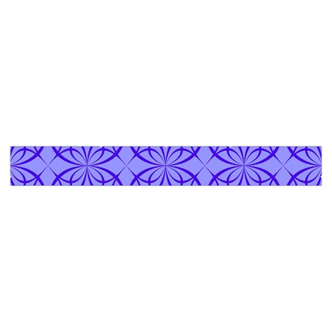 Decor Pattern Blue Curved Line Make Up Case (Large) from ArtsNow.com Zipper Back