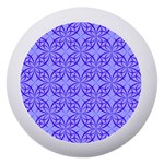 Decor Pattern Blue Curved Line Dento Box with Mirror