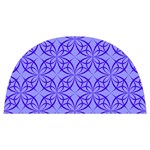 Decor Pattern Blue Curved Line Anti Scalding Pot Cap