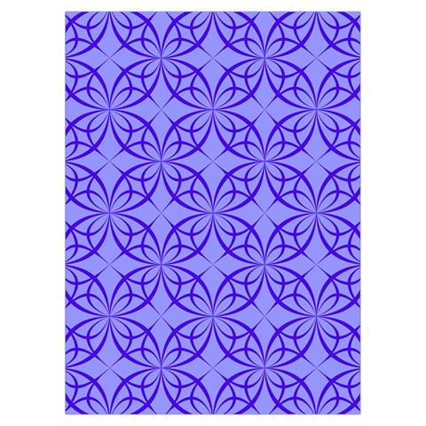 Decor Pattern Blue Curved Line Playing Cards Single Design (Rectangle) with Custom Box from ArtsNow.com Card